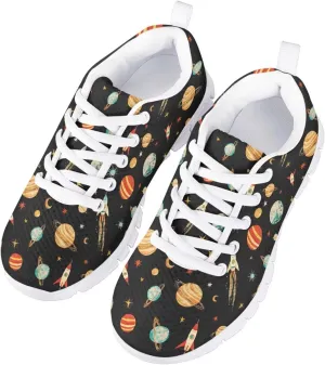Xoenoiee Kids Athletic Tennis Sneakers for Boy Girl Breathable Running Shoe Walking Shoes