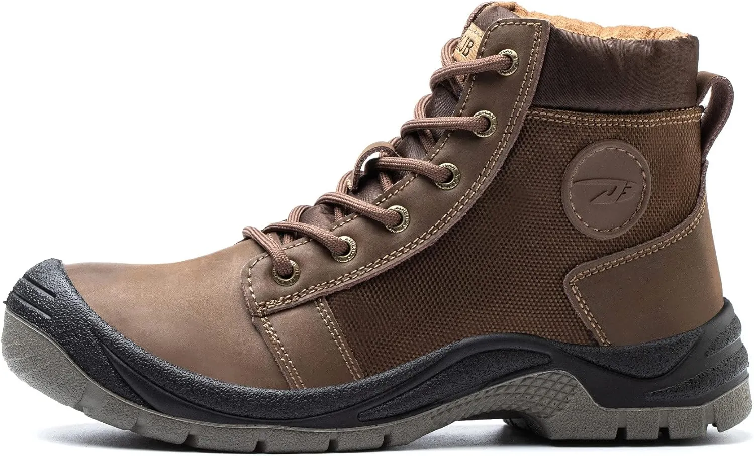 XUNRUO Steel Toe Boots for Men and Women, Work Safety Lightweight Sneaker Industrial and Construction Breathable Shoes
