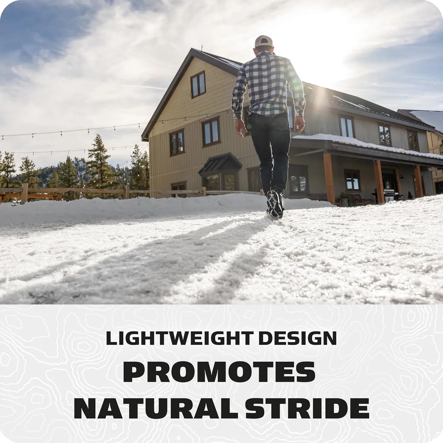 Yaktrax Pro Traction Cleats - 360-Degree Grip on Snow, Ice, & Multi-terrain Surfaces - Elastic Outer Band w/ Easy-On/Off Heel Tab & 1.4mm Stainless Steel Coils - Abrasion Resistant - Unisex