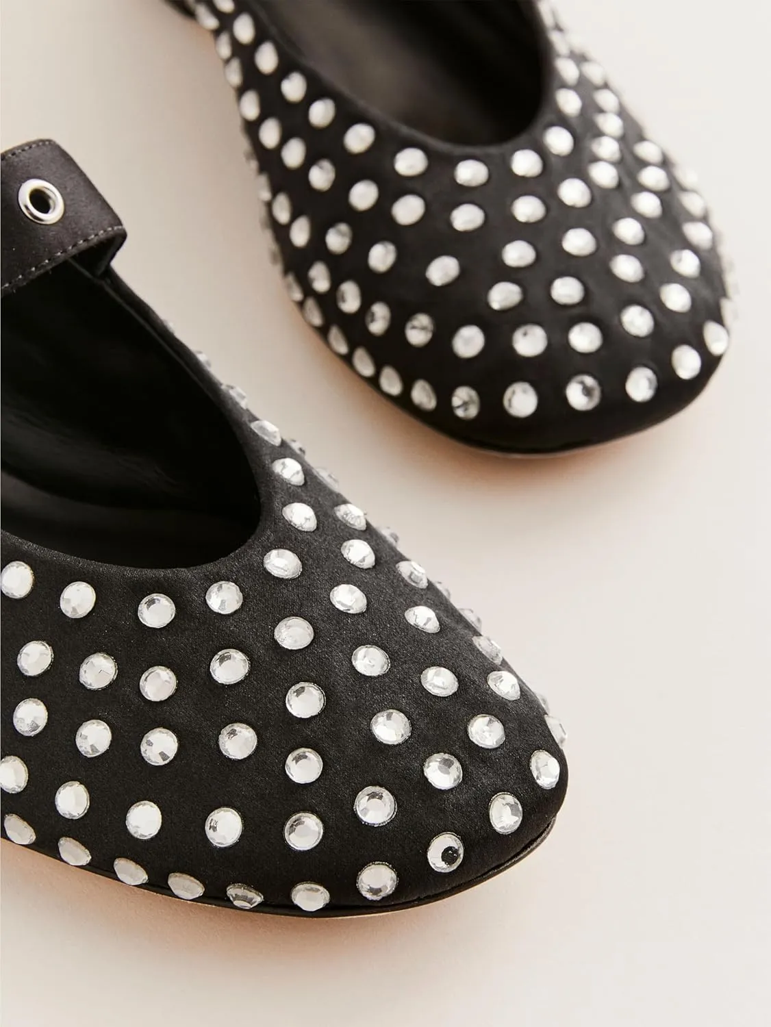 Yishaweiqi Womens Ballet Flats Buckle Strap Mary Jane Flats Comfortable Ballerina Shoes Slip-on Casual Shoes