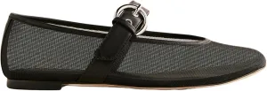 Yishaweiqi Womens Ballet Flats Buckle Strap Mary Jane Flats Comfortable Ballerina Shoes Slip-on Casual Shoes