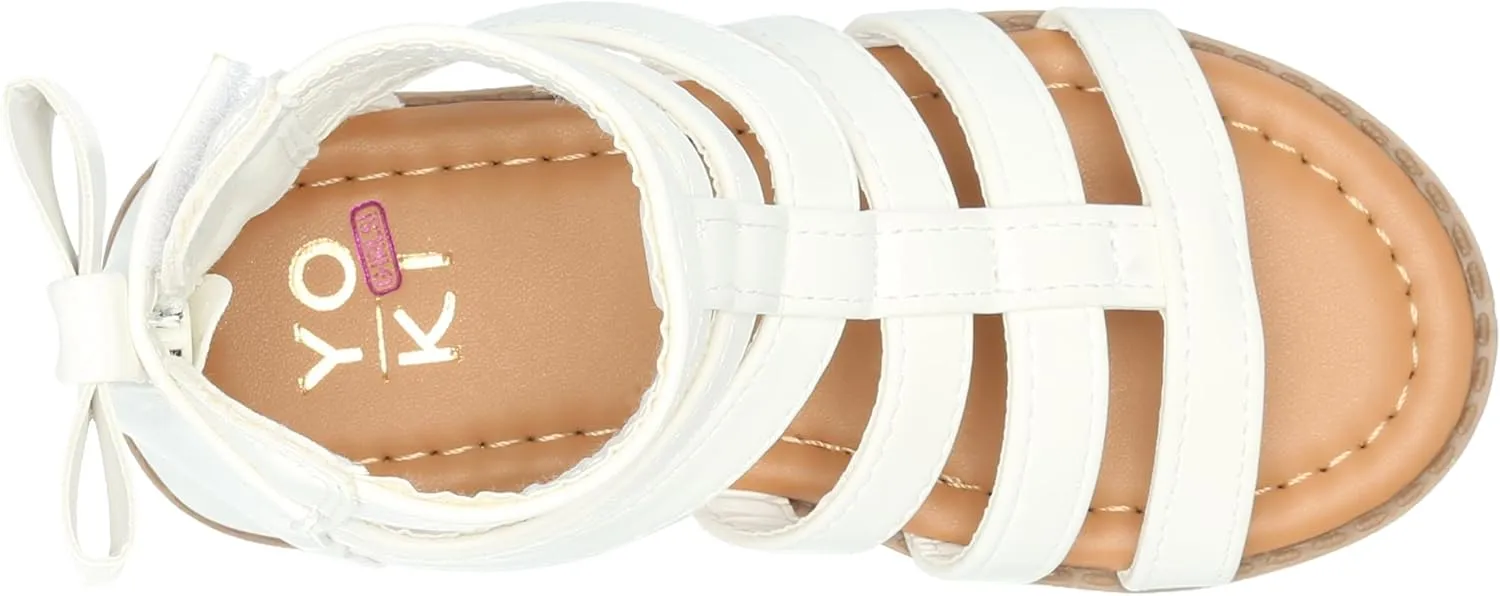 YOKI Girl's Gladiator Fisherman Sandal