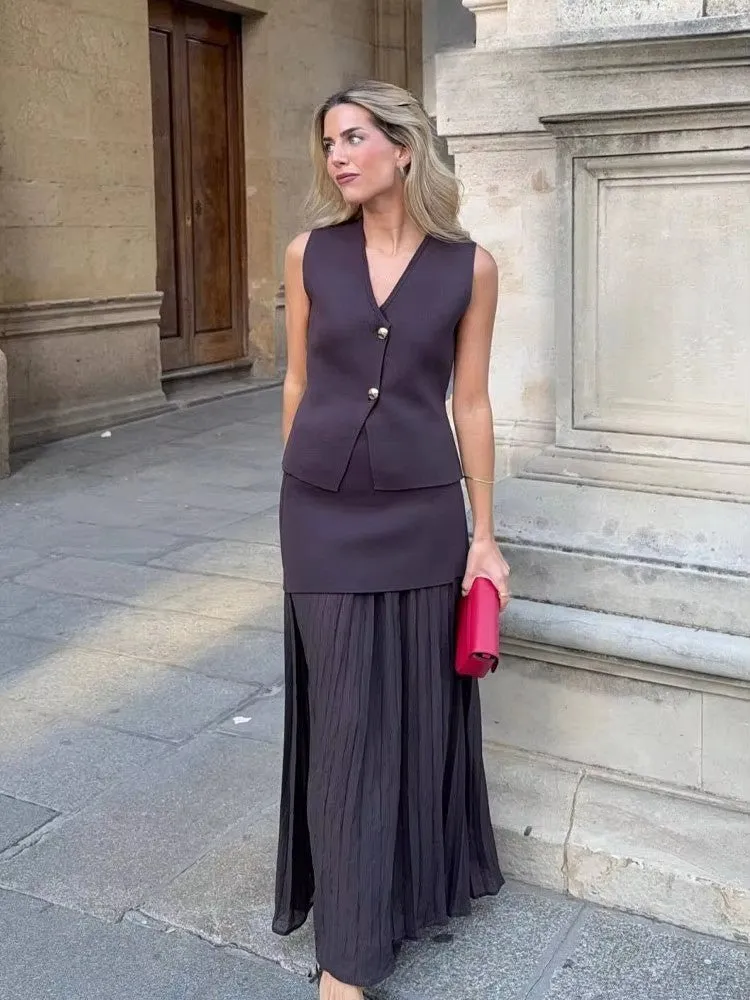 Zoe V-Neck Set