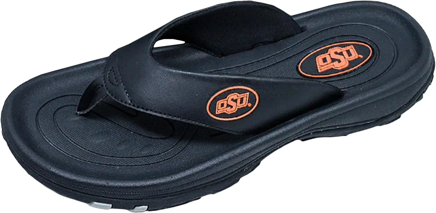 ZORIZ Collegiate Series Golf Sandals for Women and Men, Thong Flip Flops With Removable Spikes, Golf Footwear With Deeper Heel Cup and Higher Sidewalls